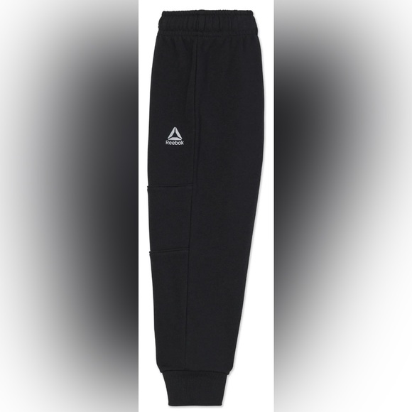 Reebok Toddler Unisex Half Zip Pullover and Jogger Set, 2 Piece - Picture 6 of 7